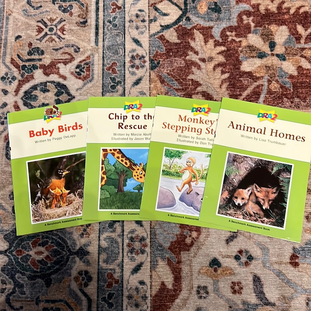 DRA2 reading assessment books